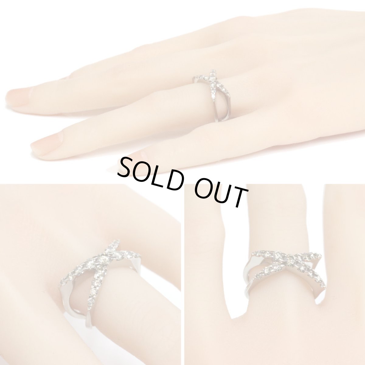 画像10: カシケイ K18ブラウンダイヤモンドリング D1.00 7.3g #12 (10)