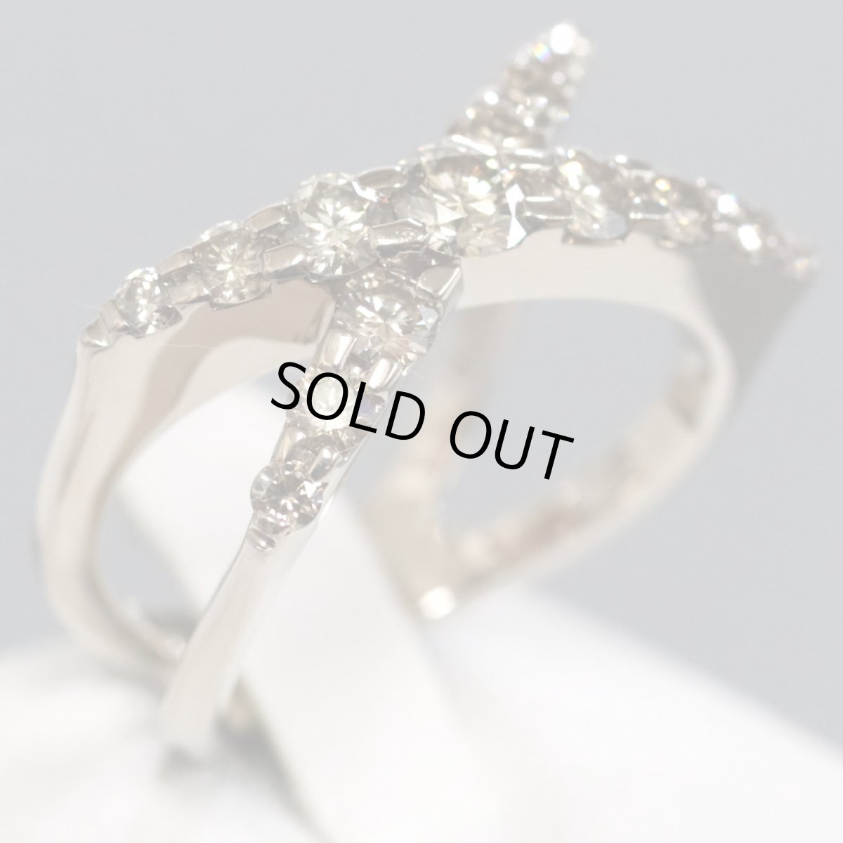 画像3: カシケイ K18ブラウンダイヤモンドリング D1.00 7.3g #12 (3)