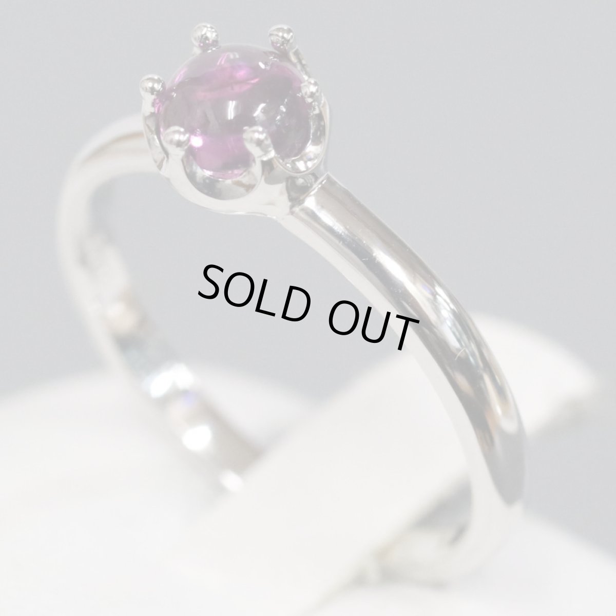 画像2: Pt900アメジストリング 3.7g (2)