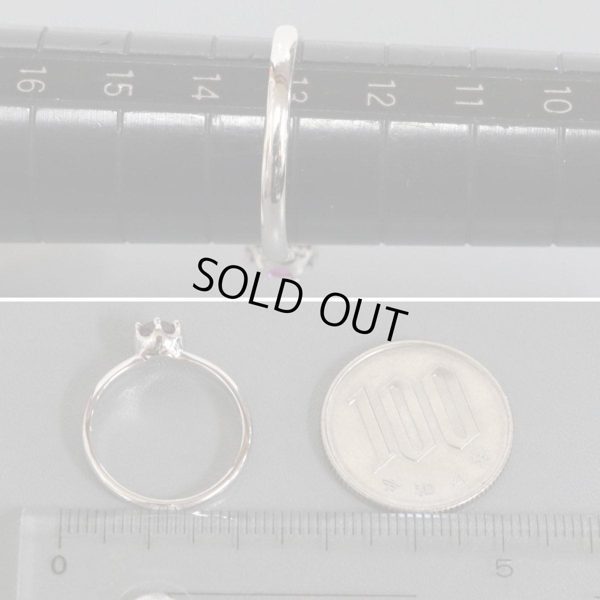 画像8: Pt900アメジストリング 3.7g (8)