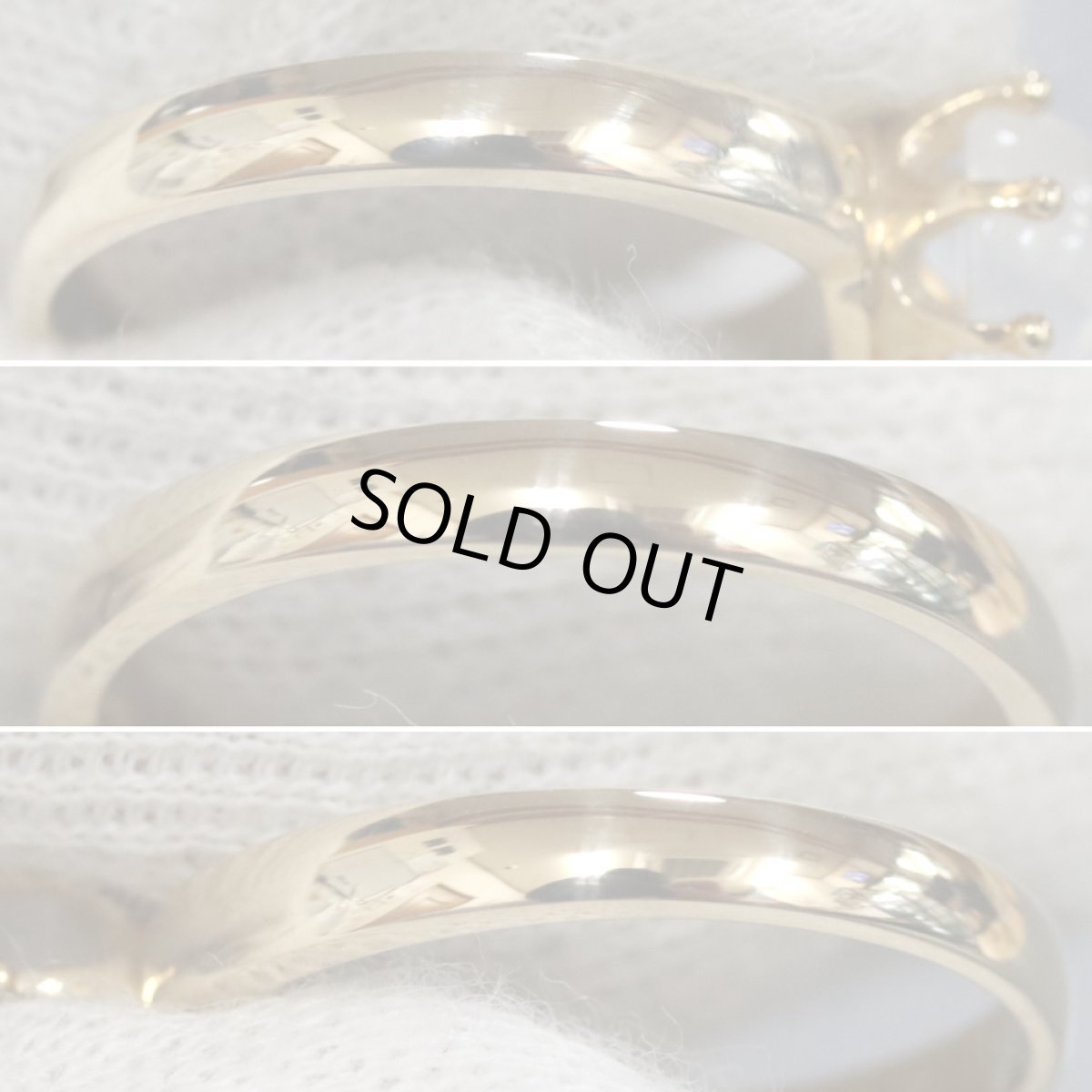 画像6: K18ムーンストーンキャッツアイリング 3.8g #13 (6)