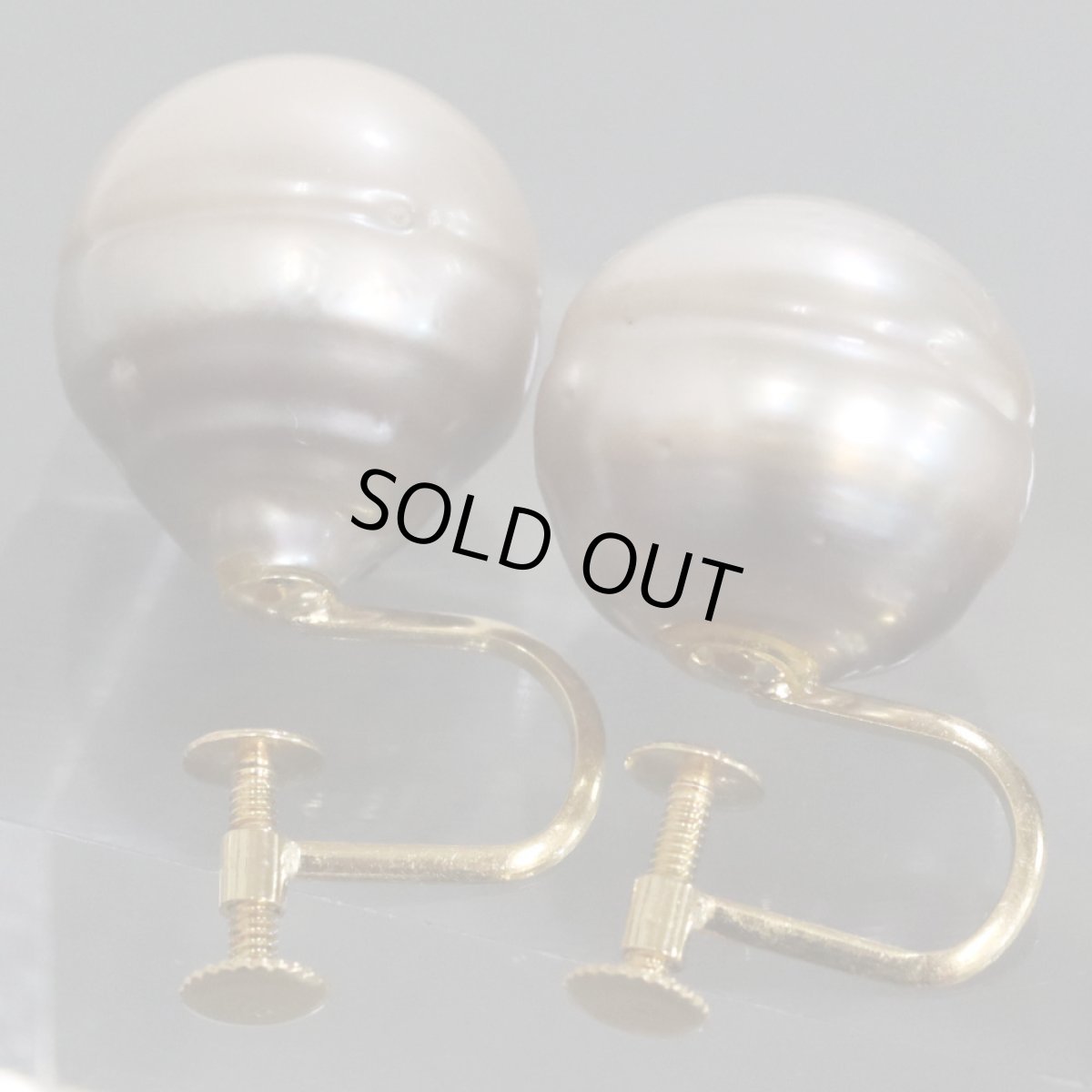 画像3: K18パールイヤリング 7.9g (3)