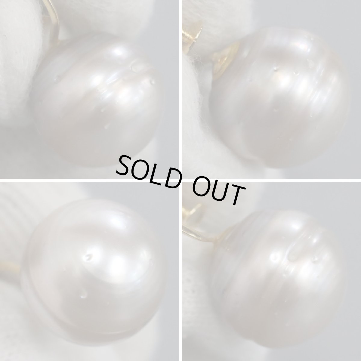 画像4: K18パールイヤリング 7.9g (4)