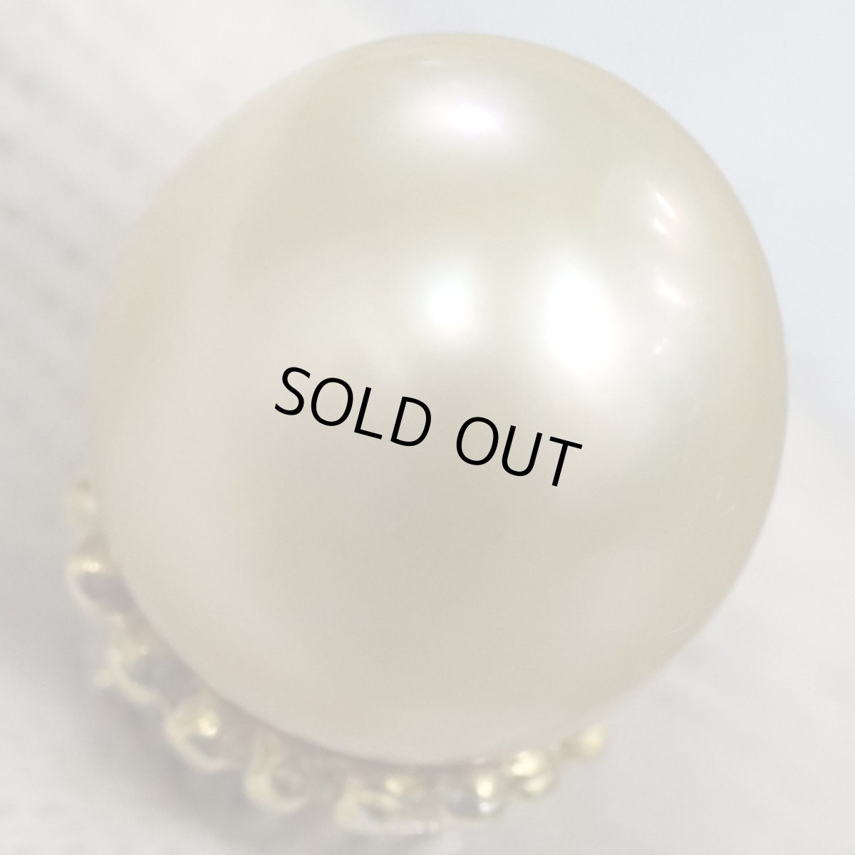 画像4: K18/Pt900パールダイヤモンドペンダントトップ D0.03 6.7g (4)