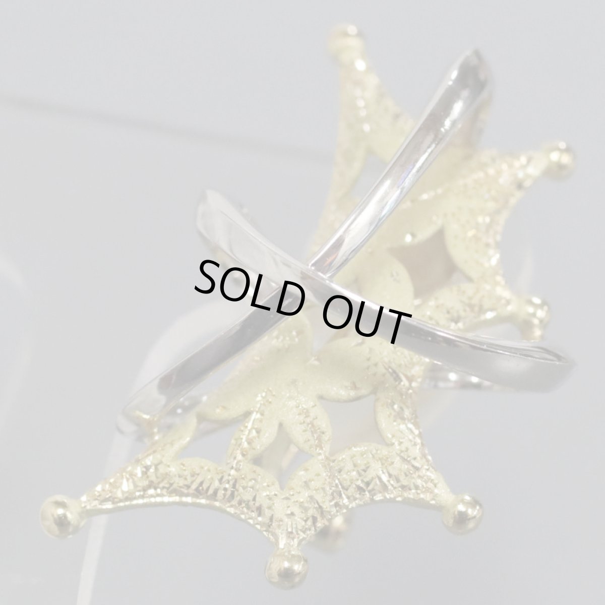 画像4: 松井久子 K18/Pt900イヤリング 11.7g (4)