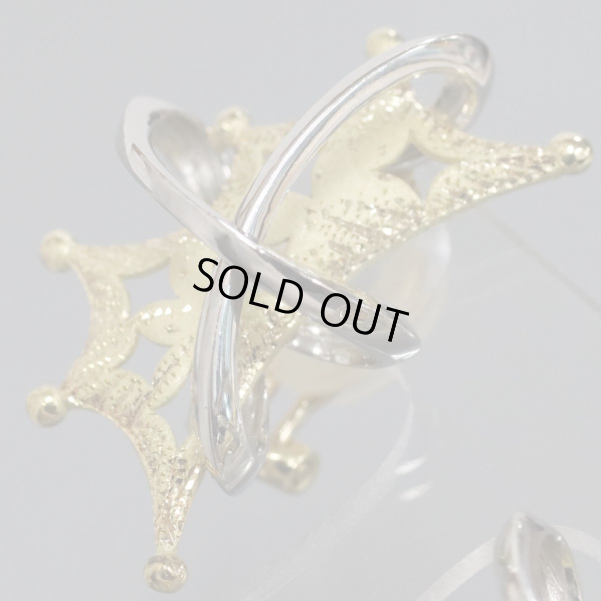 画像6: 松井久子 K18/Pt900イヤリング 11.7g (6)