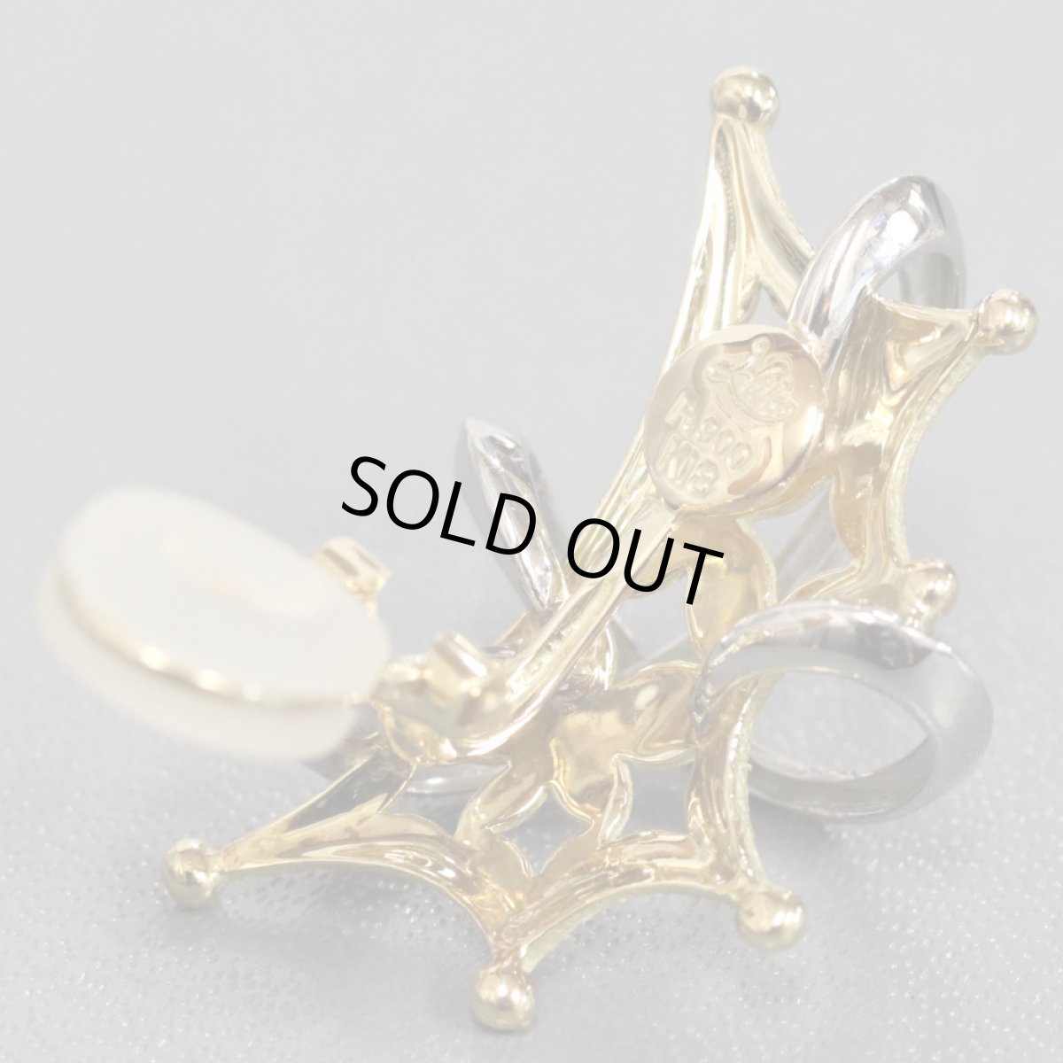 画像7: 松井久子 K18/Pt900イヤリング 11.7g (7)