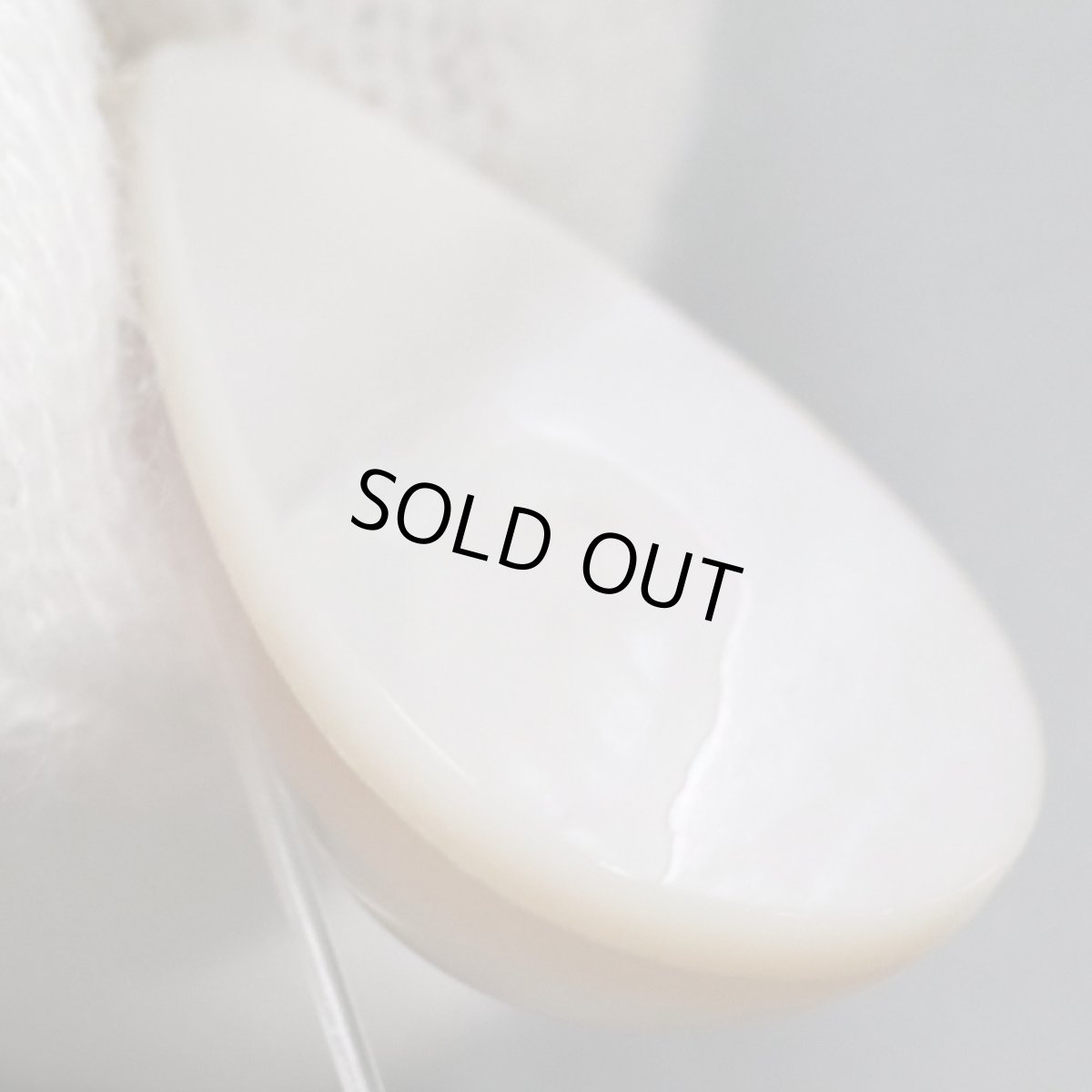 画像5: K18マベパールペンダントトップ ティアドロップ 2.0g (5)