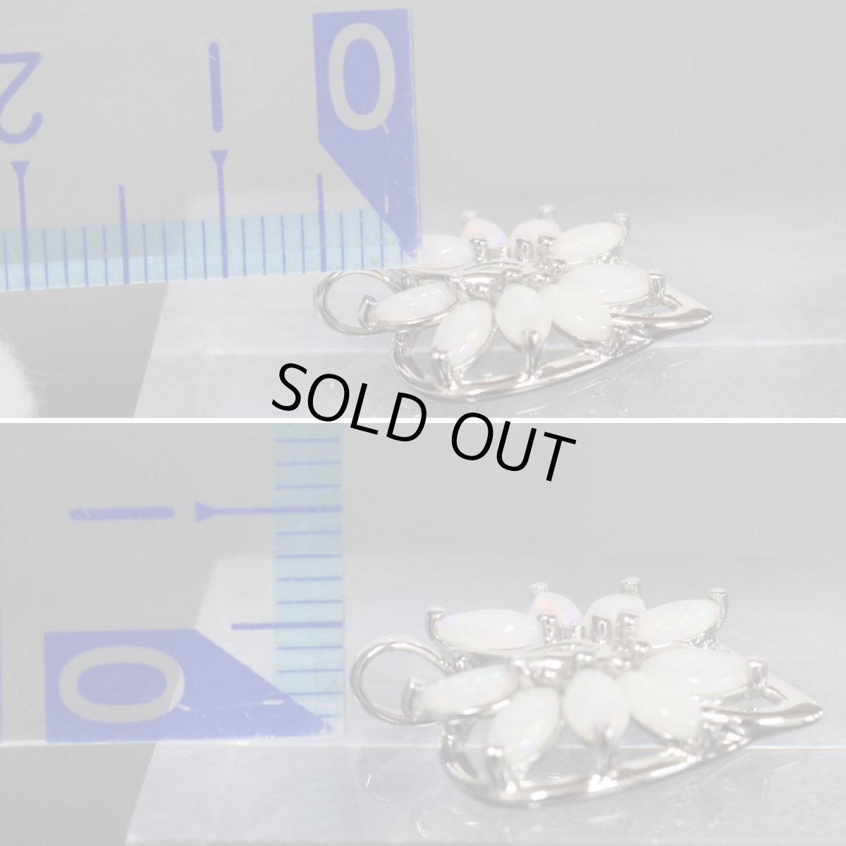 画像6: K14WGオパールペンダントトップ 1.8g (6)