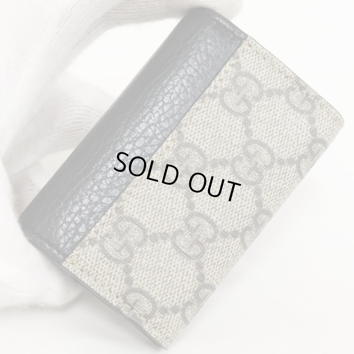 画像4: グッチ GGマーモント レザー キーケース(456118) (4)