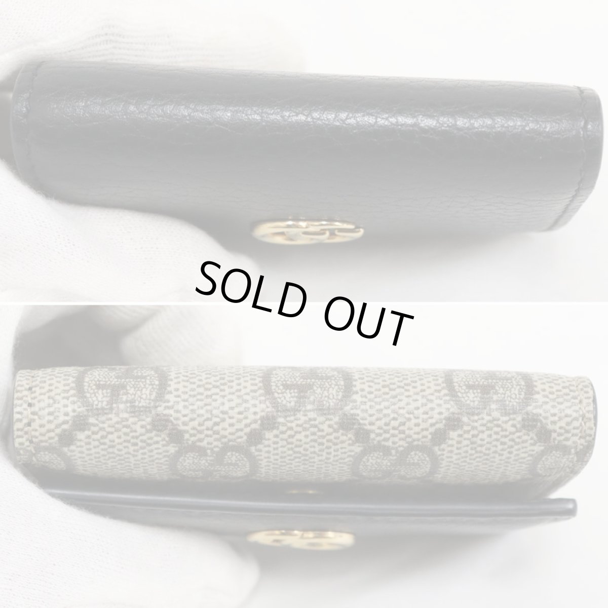 画像6: グッチ GGマーモント レザー キーケース(456118) (6)