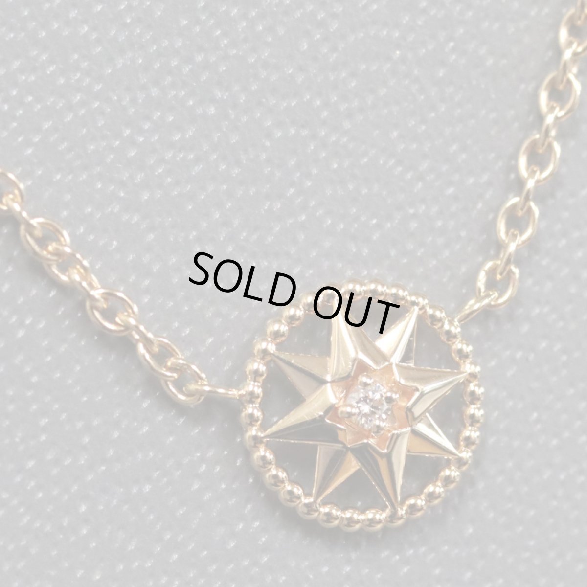 画像2: ディオール ローズ デ ヴァン ダイヤモンド ネックレス(JRDV95170) (2)