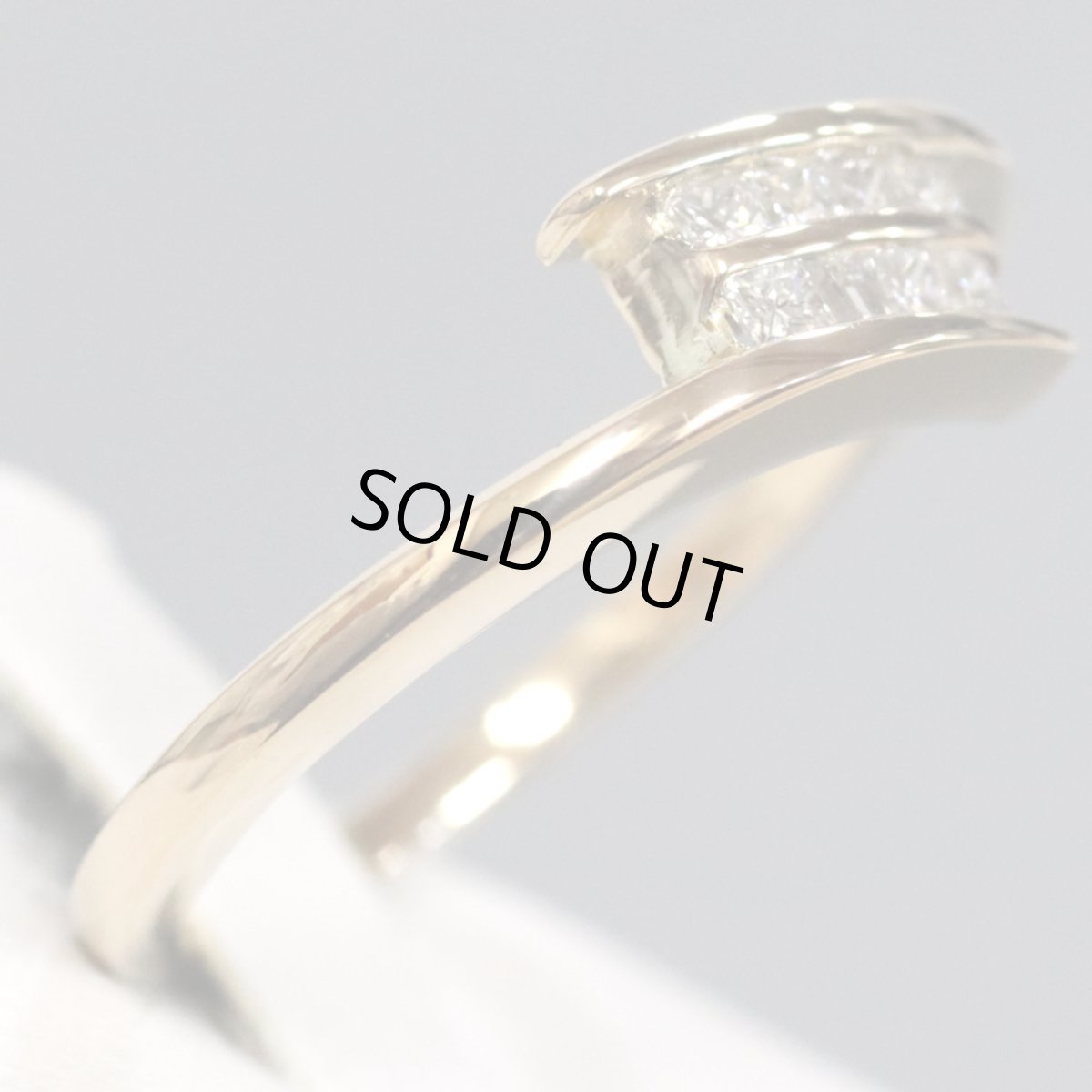 画像2: 750ダイヤモンドリング 3.7g #15 (2)