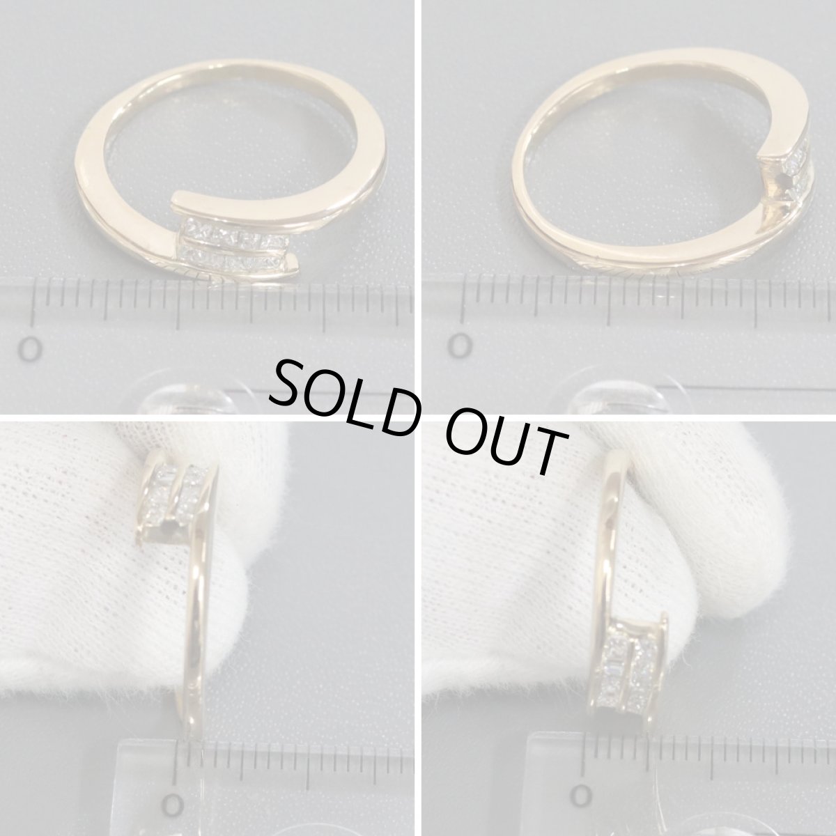 画像9: 750ダイヤモンドリング 3.7g #15 (9)