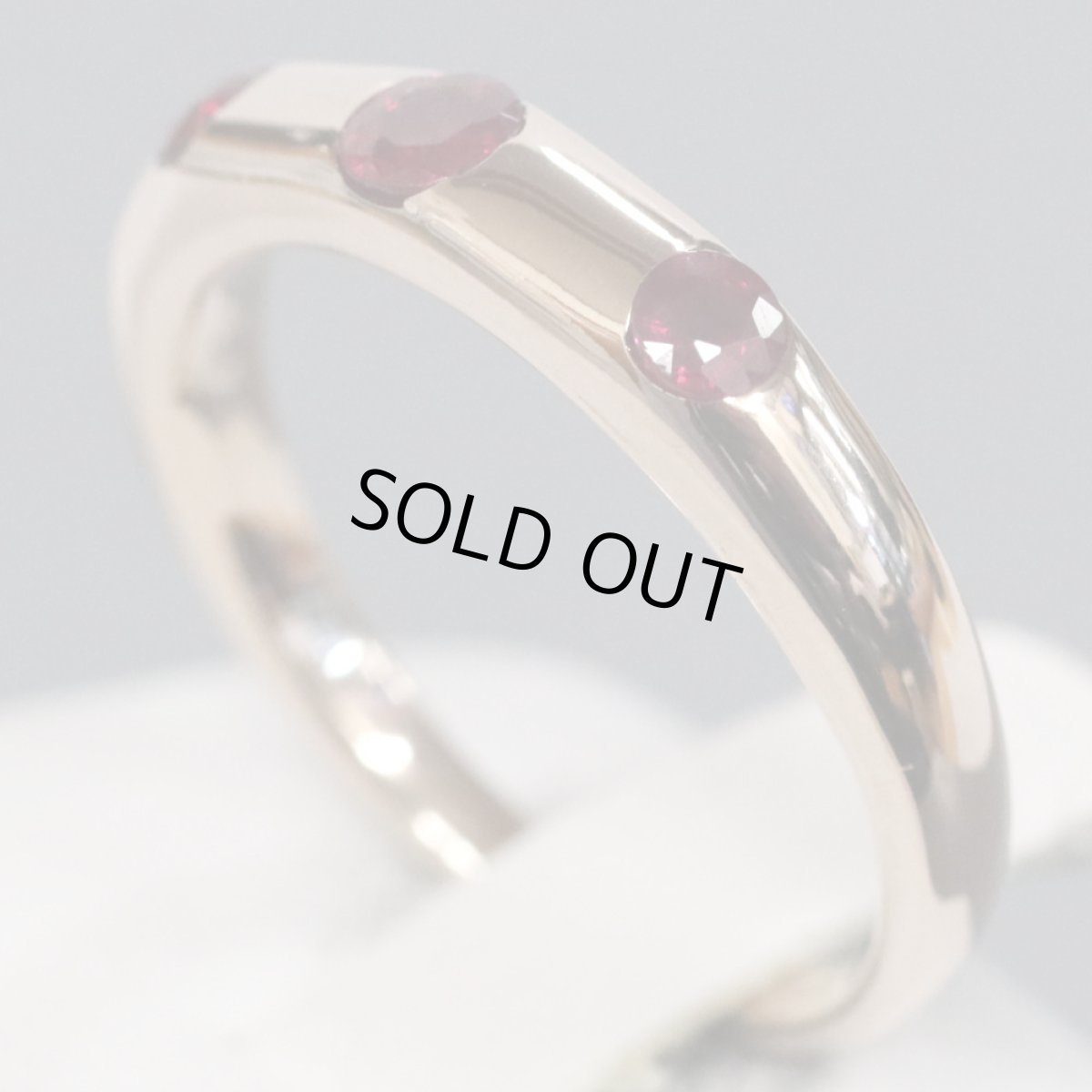 画像3: エステール K18PGルビーリング 4.1g #12 (3)