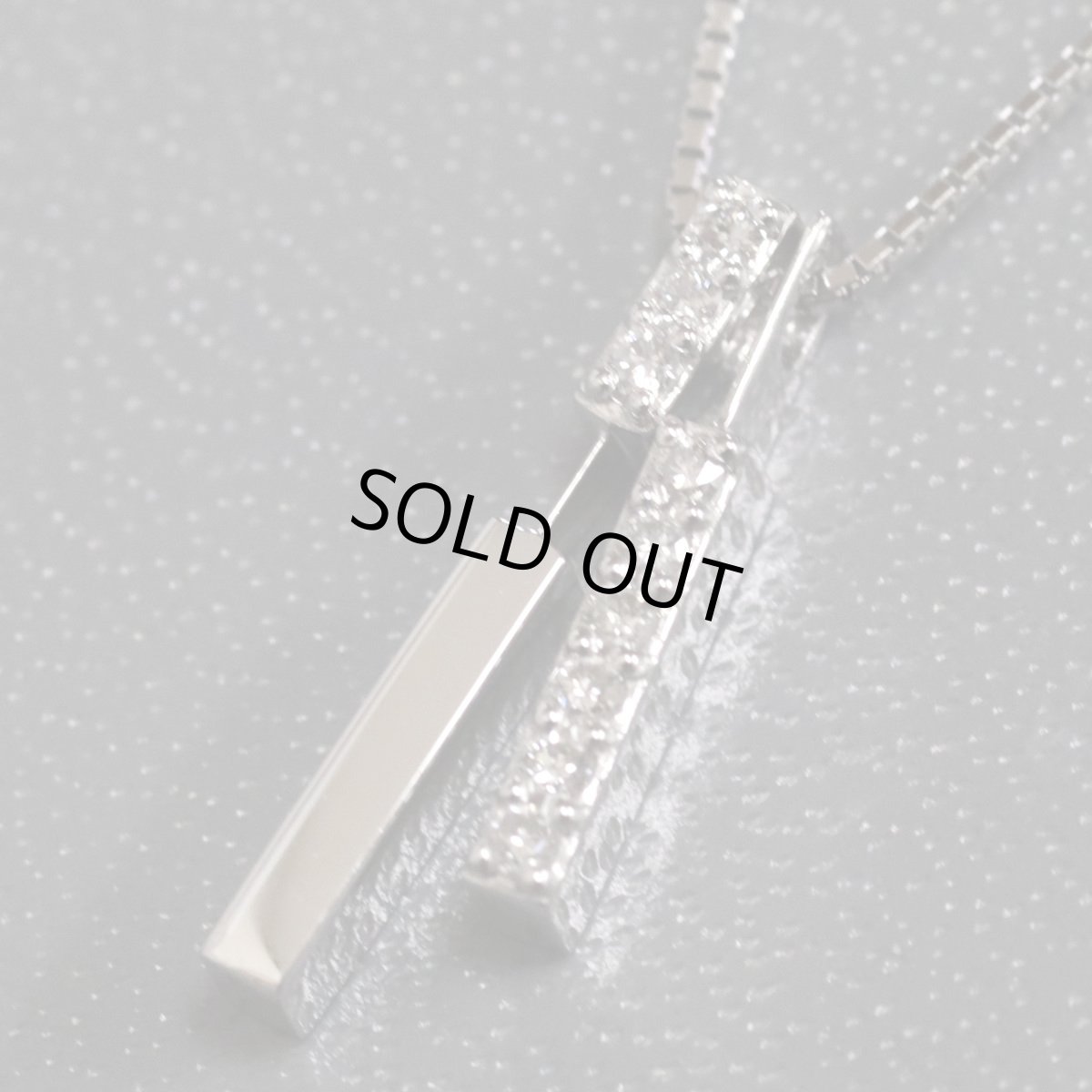 画像2: スタージュエリー K18WGダイヤモンドネックレス D0.09 3.0g (2)