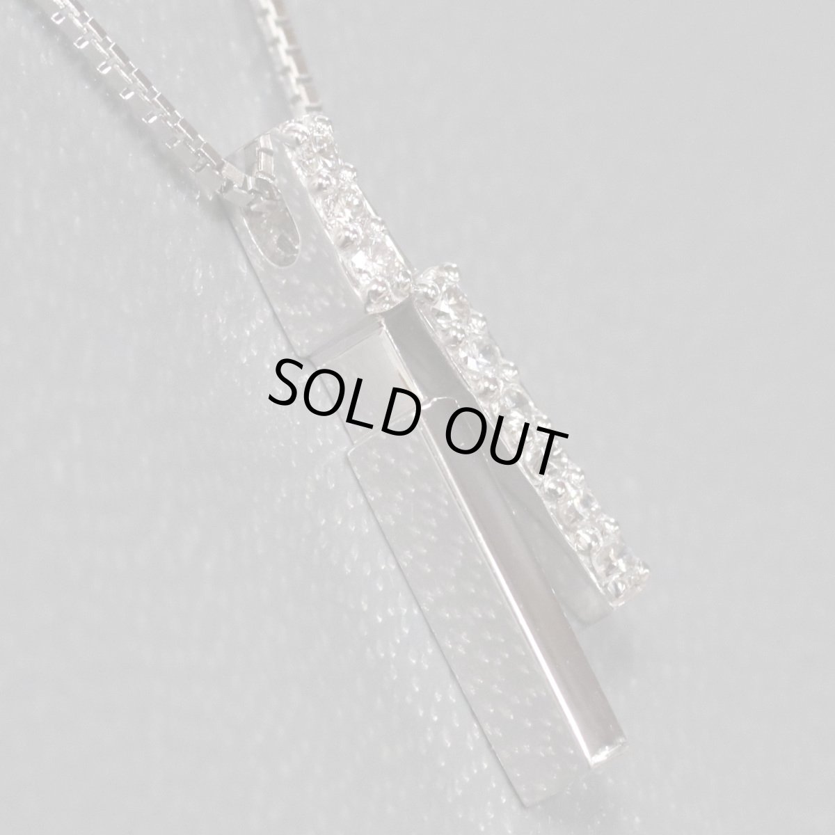 画像3: スタージュエリー K18WGダイヤモンドネックレス D0.09 3.0g (3)