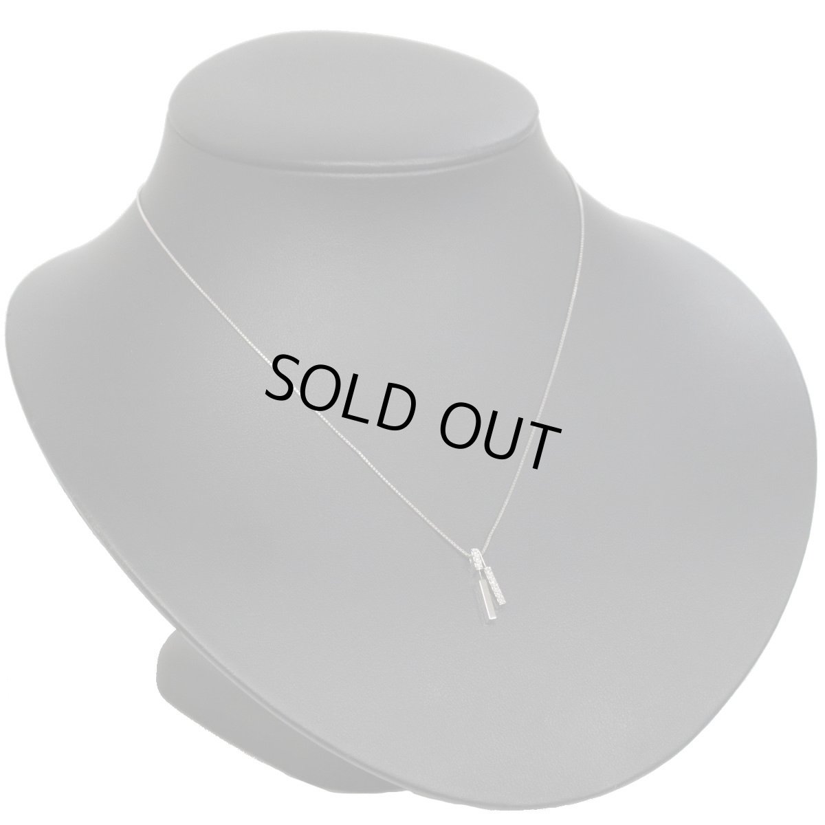 画像6: スタージュエリー K18WGダイヤモンドネックレス D0.09 3.0g (6)