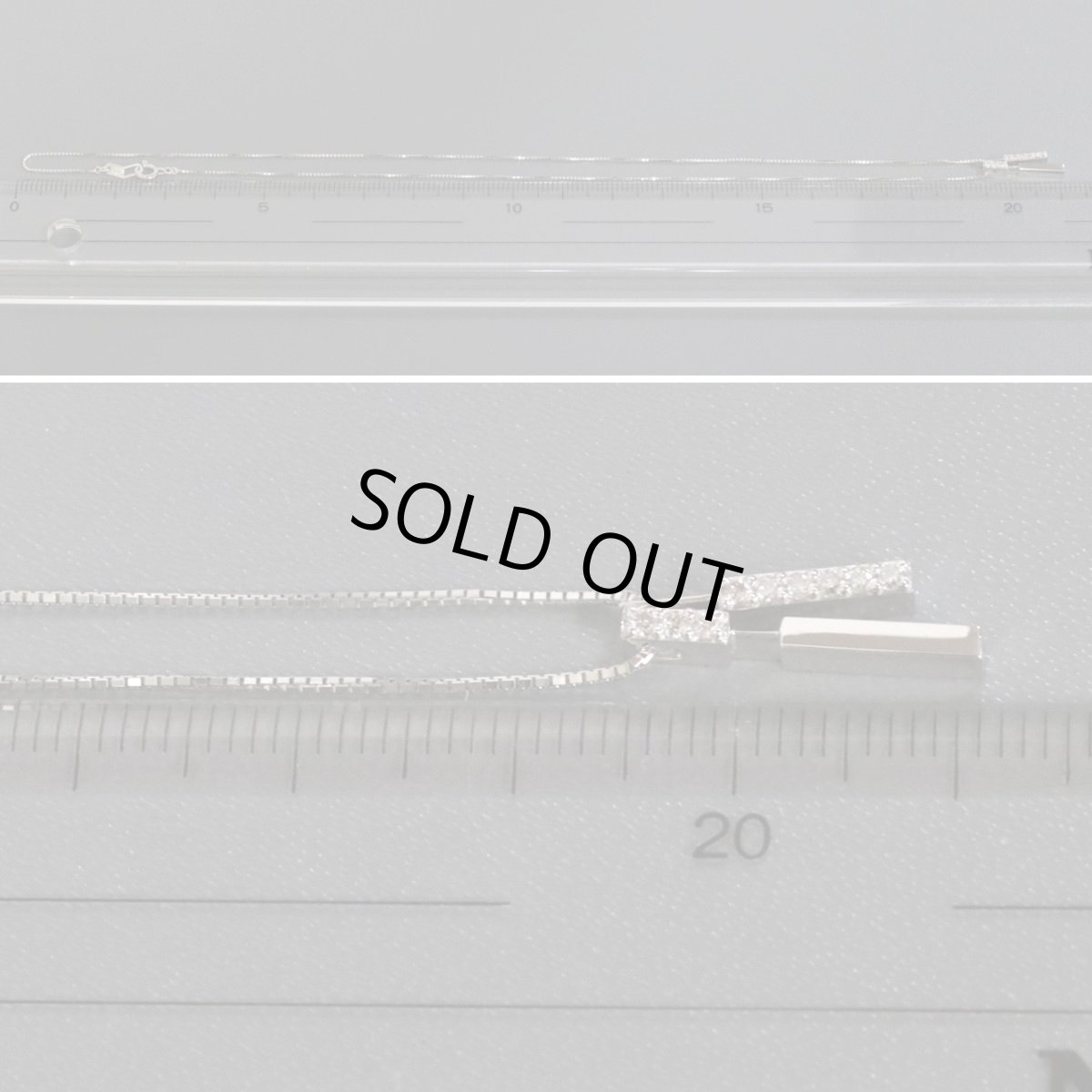 画像8: スタージュエリー K18WGダイヤモンドネックレス D0.09 3.0g (8)