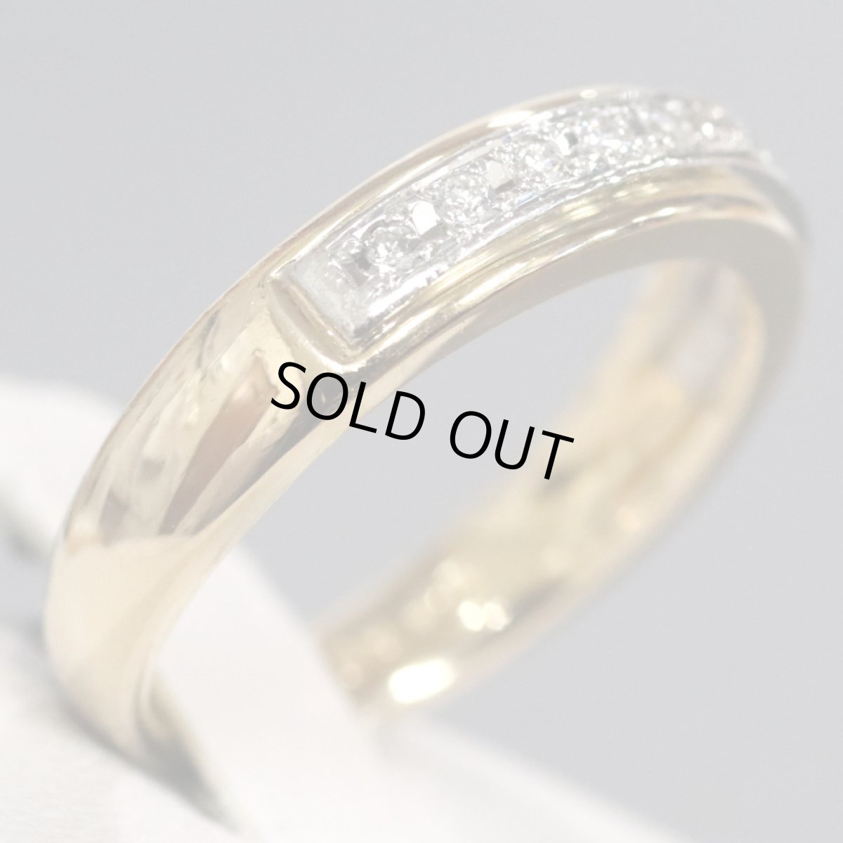 画像3: ヨンドシー K18/Pt950ダイヤモンドリング 4.2g #10 (3)