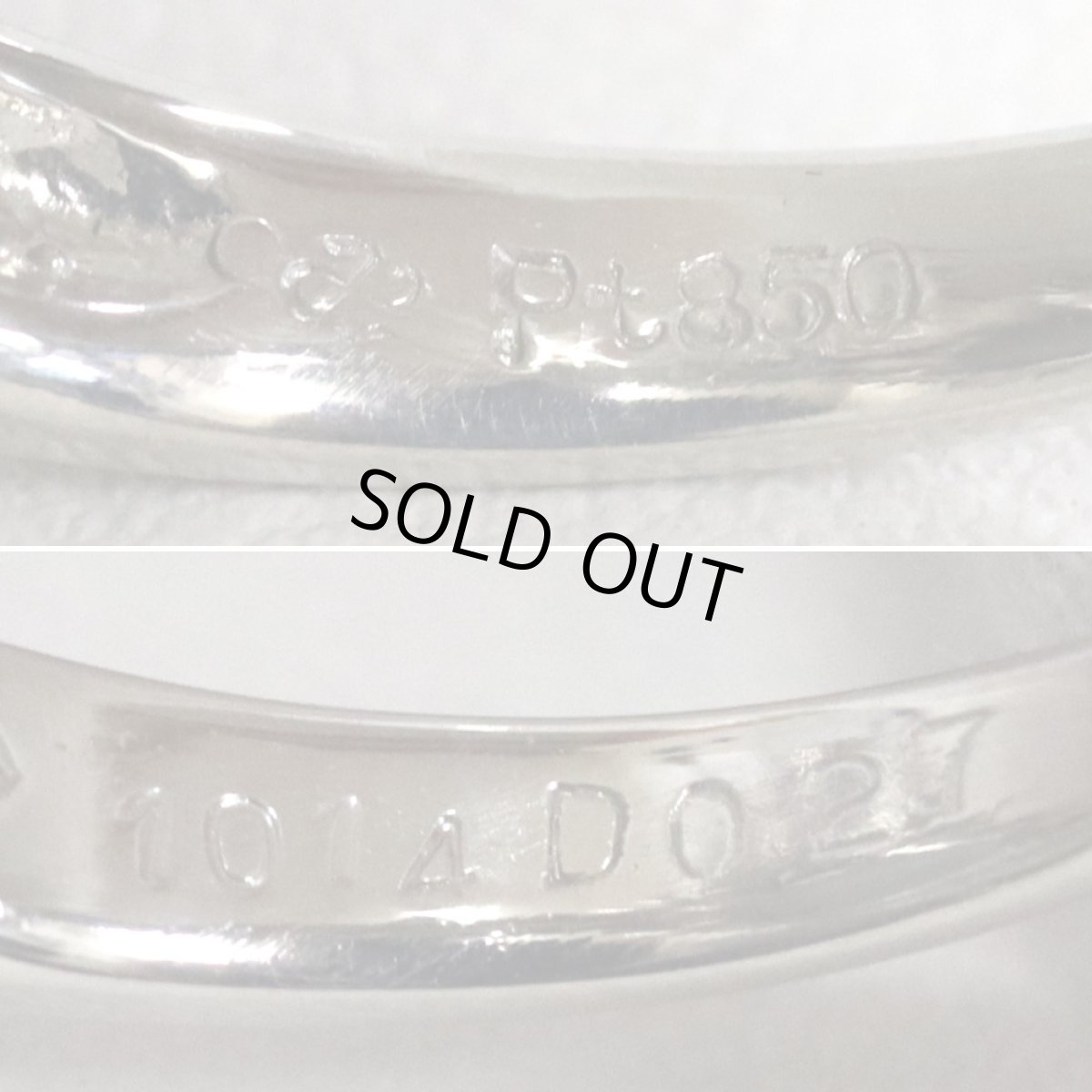 画像8: Pt850スターサファイアダイヤモンドリング S10.14 D0.27 10.1g #10 (8)