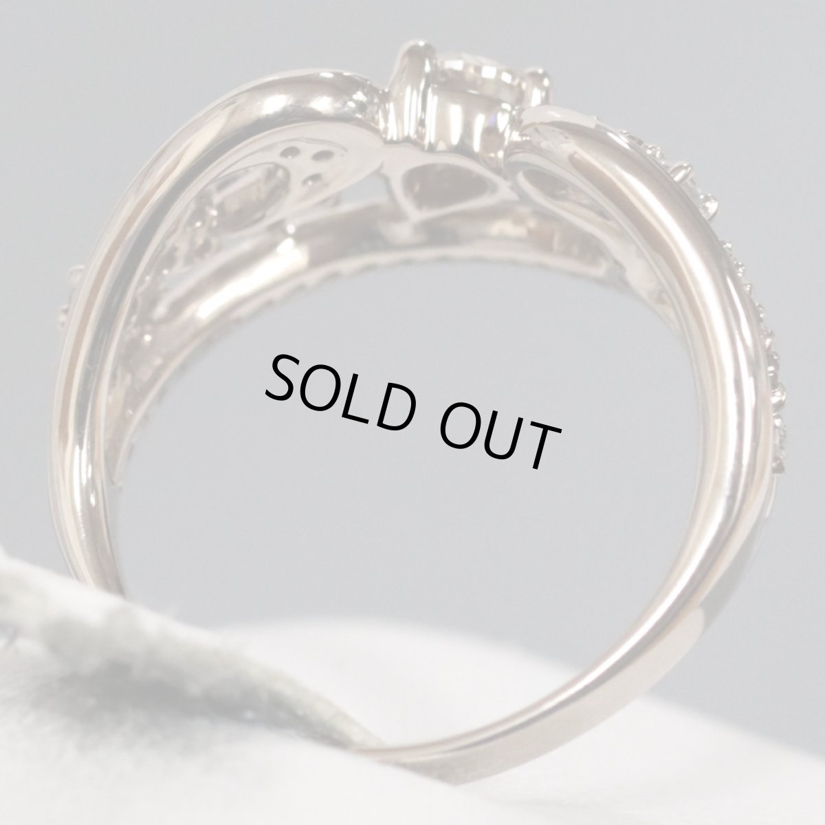 画像5: K18ブラウンダイヤモンドリング D0.35 D0.44 5.1g #12 (5)