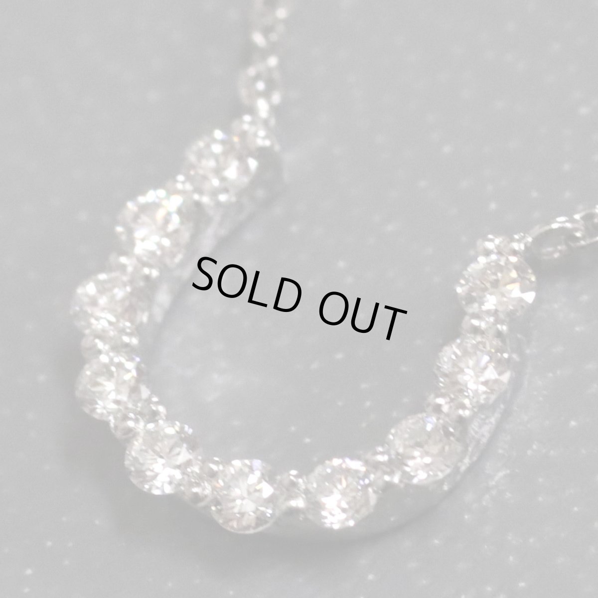 画像4: スタージュエリー Pt950ダイヤモンドネックレス ホースシューモチーフ D0.13 2.0g (4)