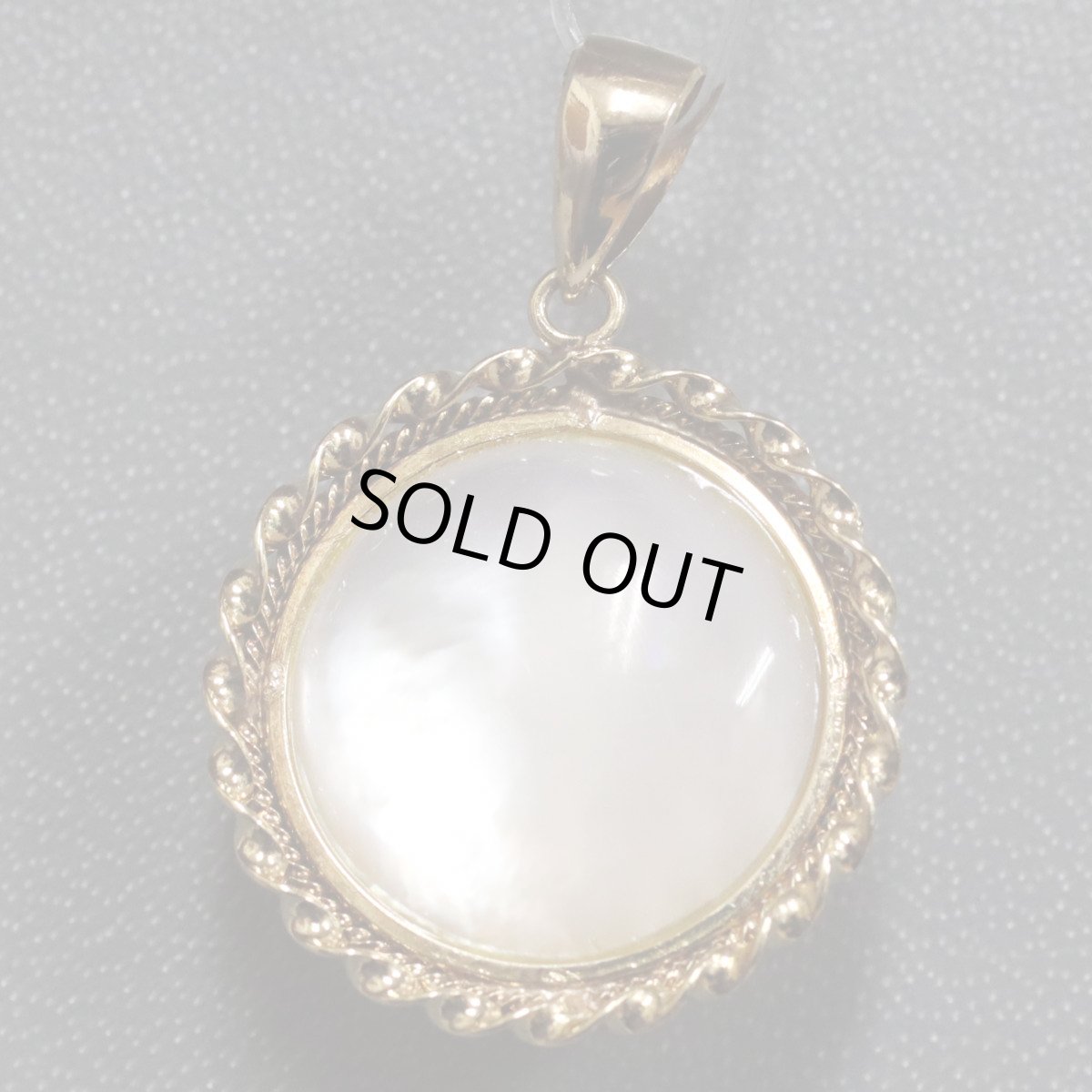 画像4: K18マベパールペンダントトップ 3.7g (4)