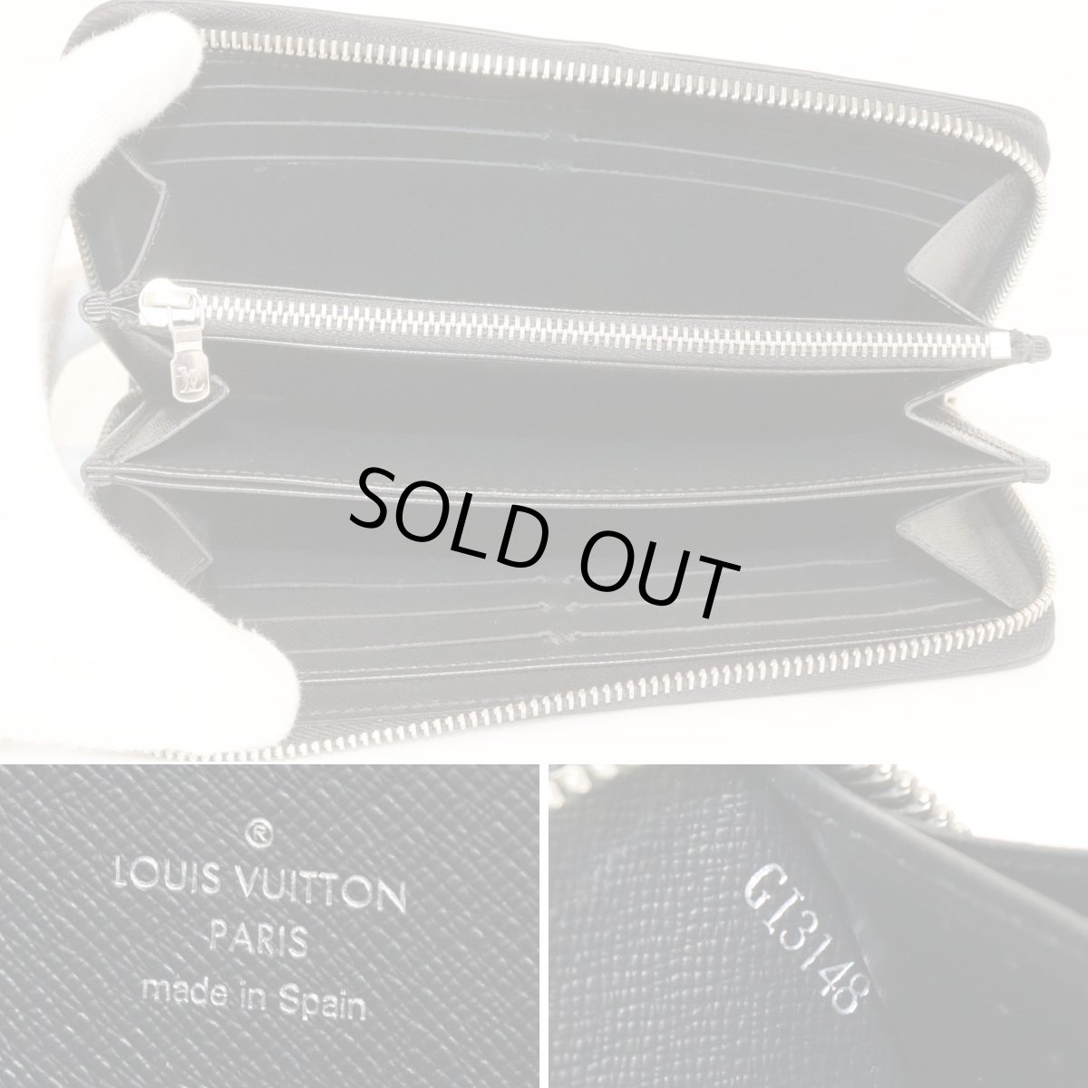 画像7: ジッピー・ウォレット(M61857)エピ/ノワール (7)