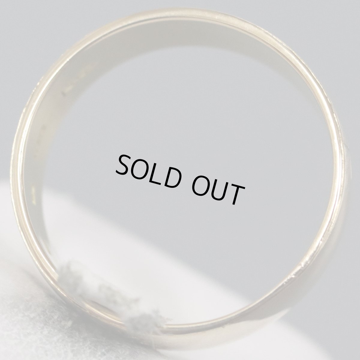 画像7: K18リング 6.8g 約#22 手彫り (7)