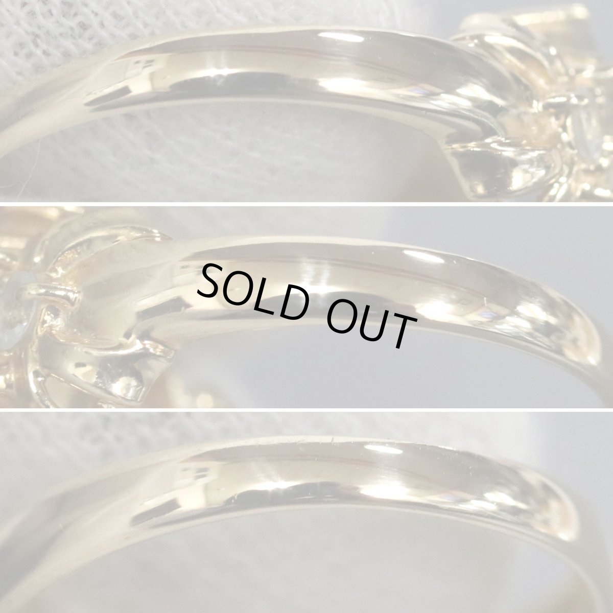 画像6: K18アクアマリンリング 4.8g #11 (6)