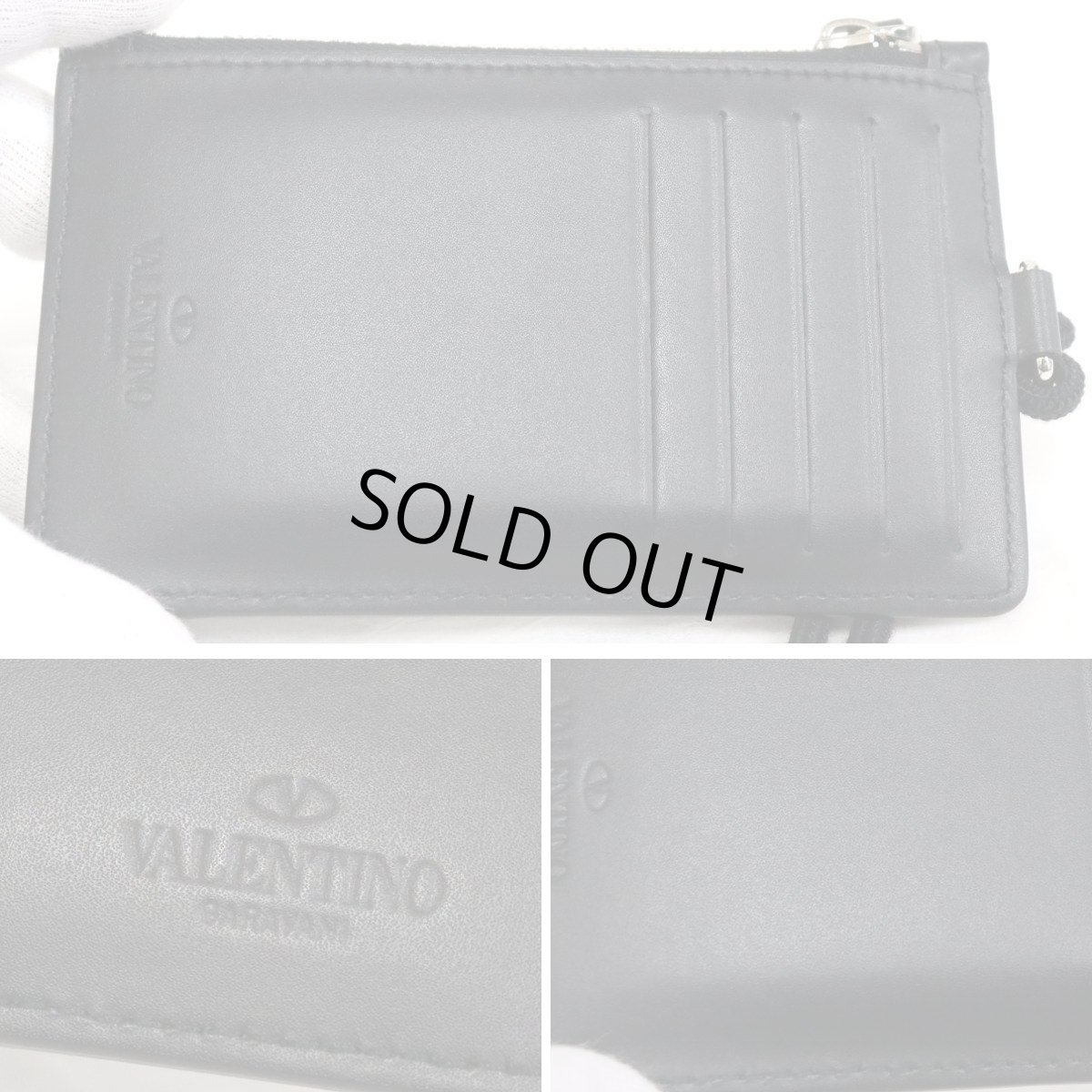 画像3: ヴァレンティノ・ガラヴァーニ ストラップ カードケース(VY2P0R61KCC)レインボーロゴ (3)