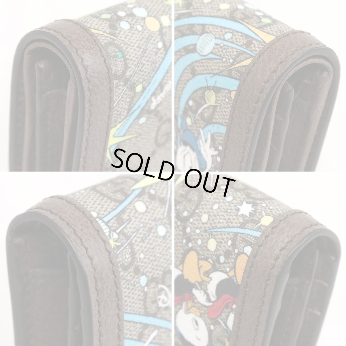 画像5: グッチ コンパクトウォレット(648121)ディズニーコラボ ドナルドダック (5)