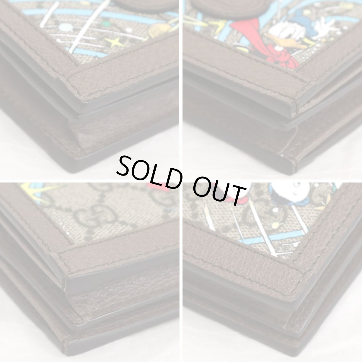 画像6: グッチ コンパクトウォレット(648121)ディズニーコラボ ドナルドダック (6)