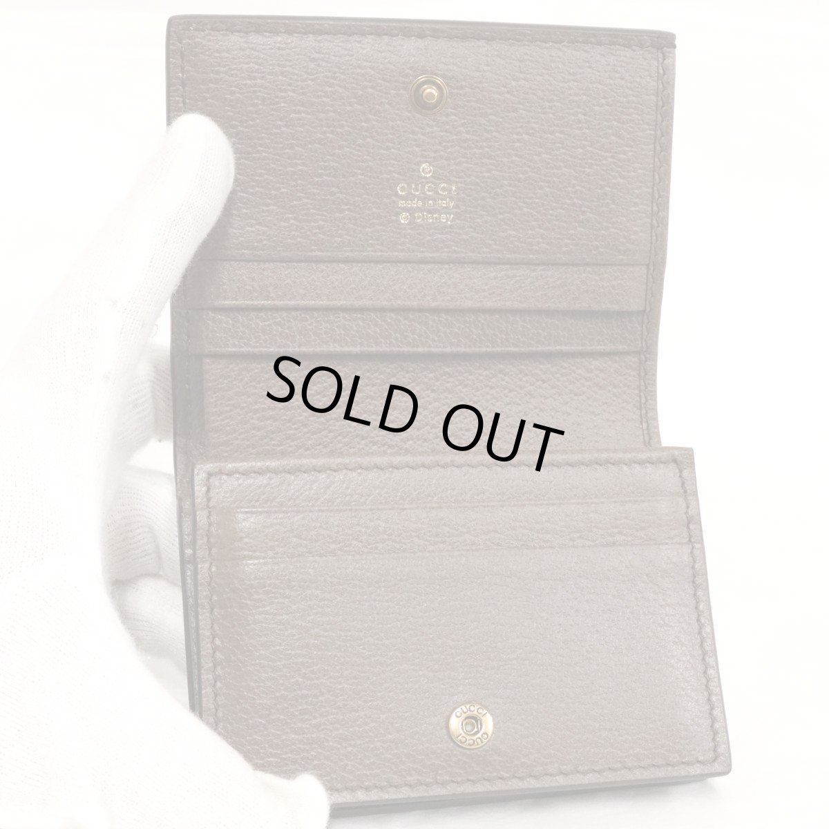 画像7: グッチ コンパクトウォレット(648121)ディズニーコラボ ドナルドダック (7)