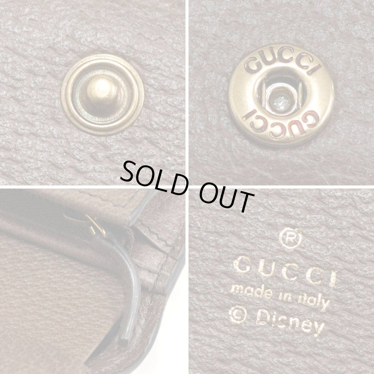 画像8: グッチ コンパクトウォレット(648121)ディズニーコラボ ドナルドダック (8)