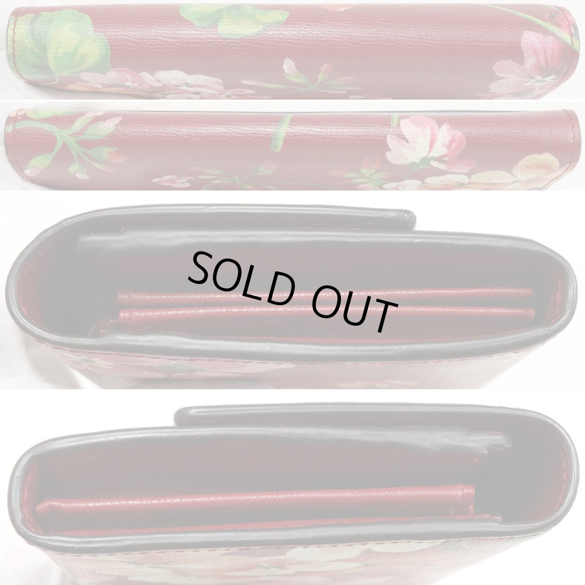 画像2: グッチ ブルームス コンチネンタルウォレット(410100) (2)