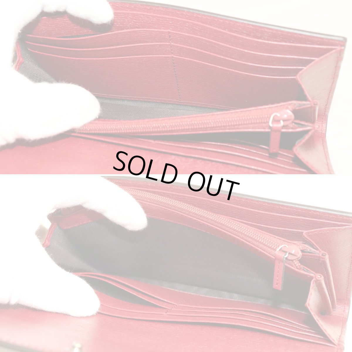 画像6: グッチ ブルームス コンチネンタルウォレット(410100) (6)