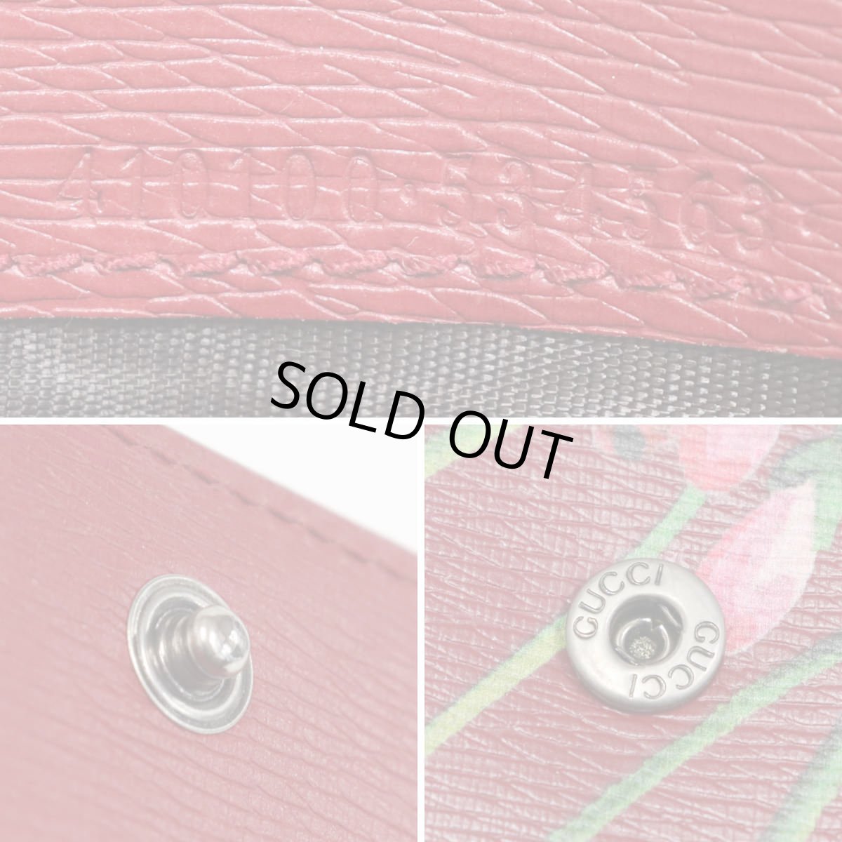 画像9: グッチ ブルームス コンチネンタルウォレット(410100) (9)