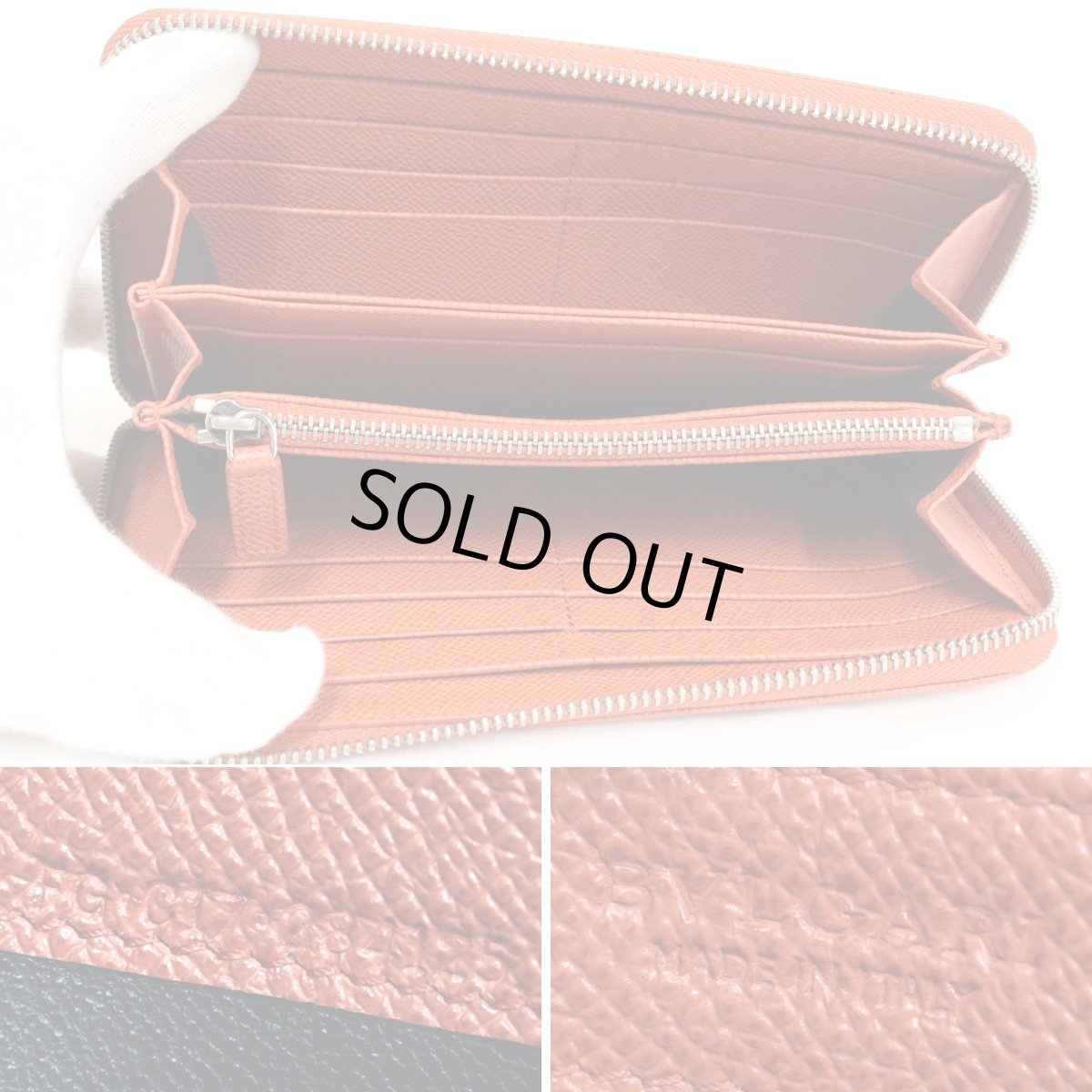 画像7: ブルガリ ブルガリ・ブルガリ ジップウォレット(284125)サークルロゴ (7)