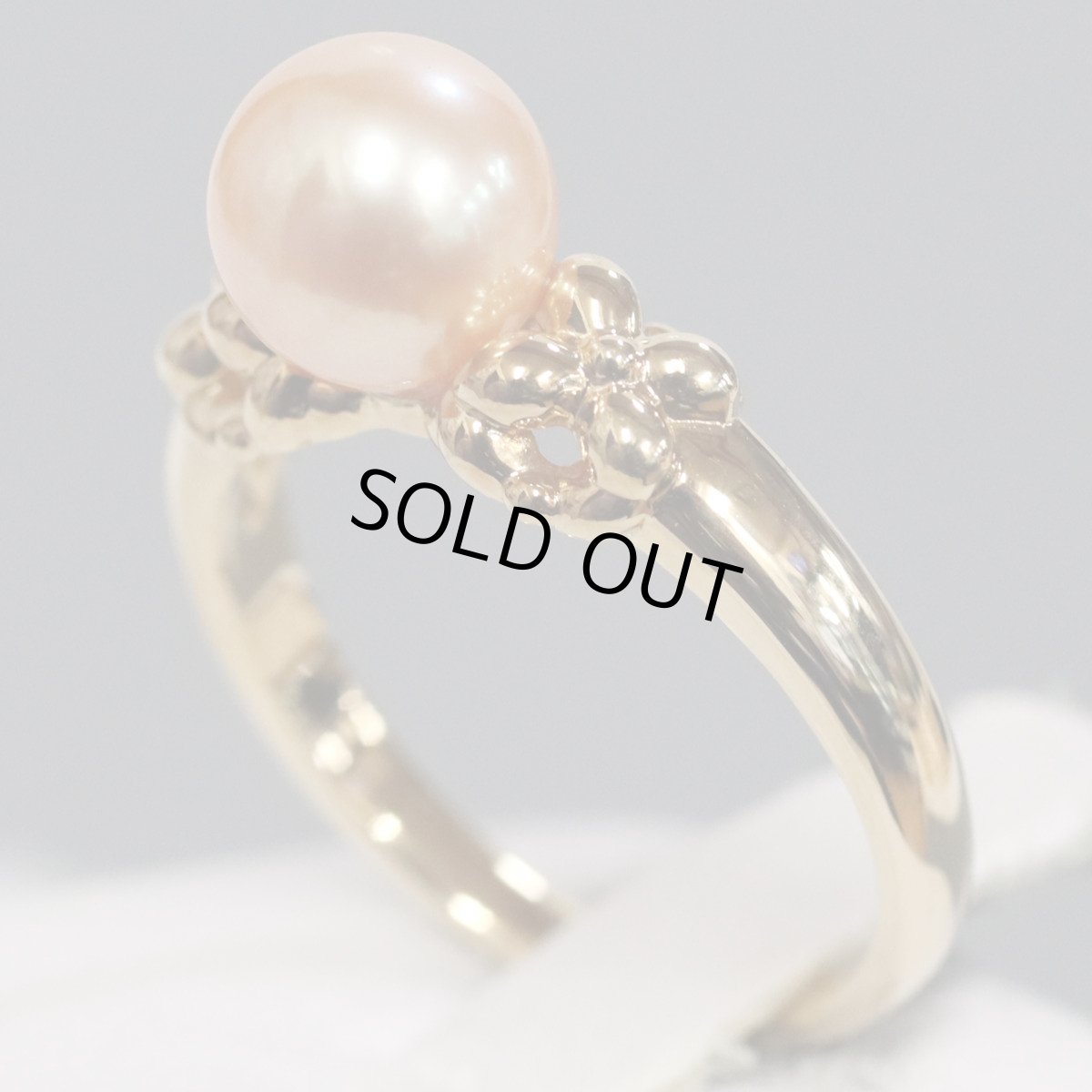 画像2: タサキ K18パールリング 3.8g #10.5 (2)