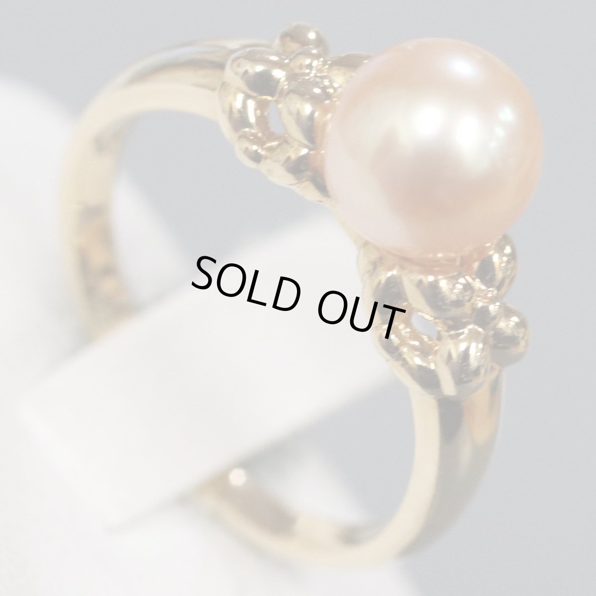 画像3: タサキ K18パールリング 3.8g #10.5 (3)