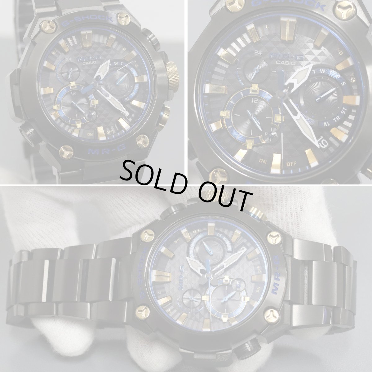 画像2: カシオ G-SHOCK MRG-B2000シリーズ(MRG-B2000B-1AJR)勝色 (2)