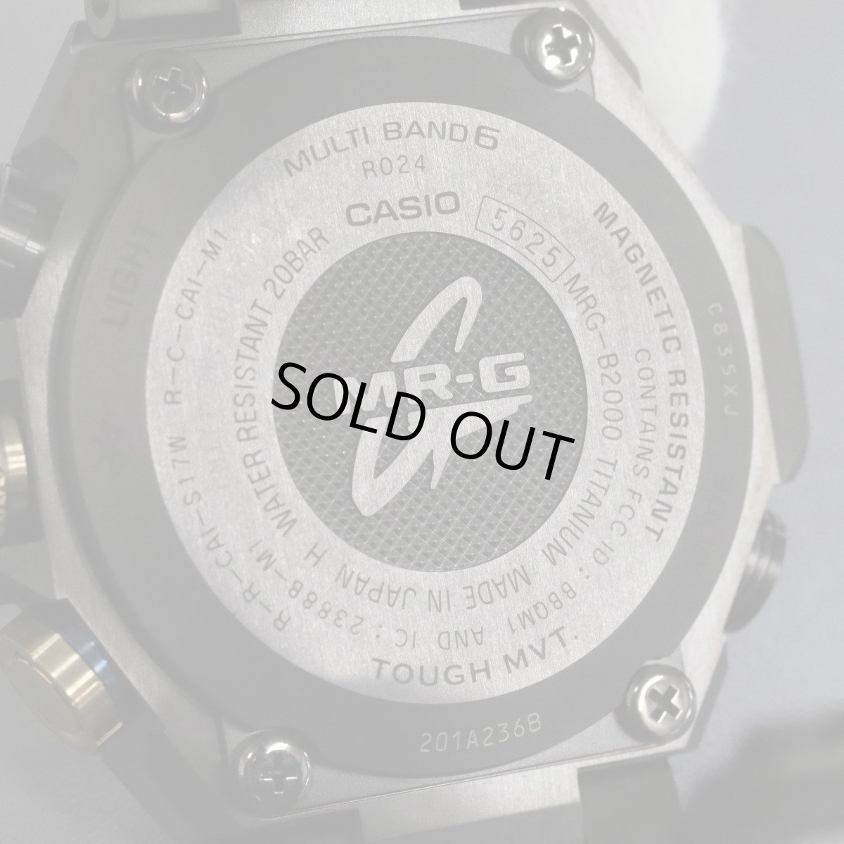 画像7: カシオ G-SHOCK MRG-B2000シリーズ(MRG-B2000B-1AJR)勝色 (7)