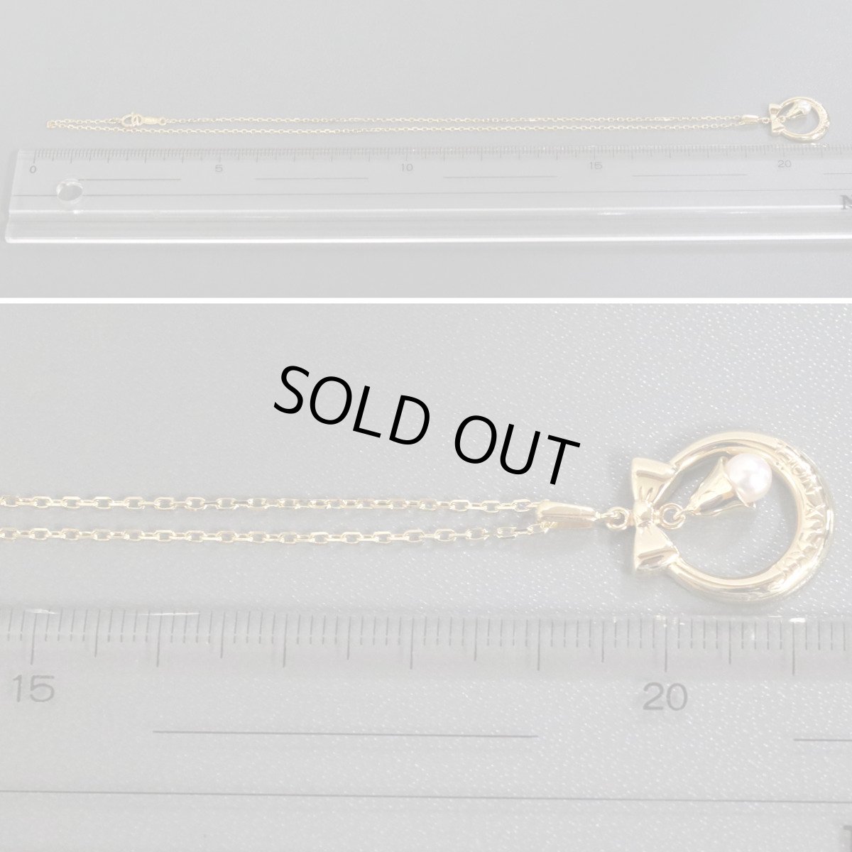 画像8: ミキモト K18ベビーパールペンダント 5.0g メリークリスマス (8)