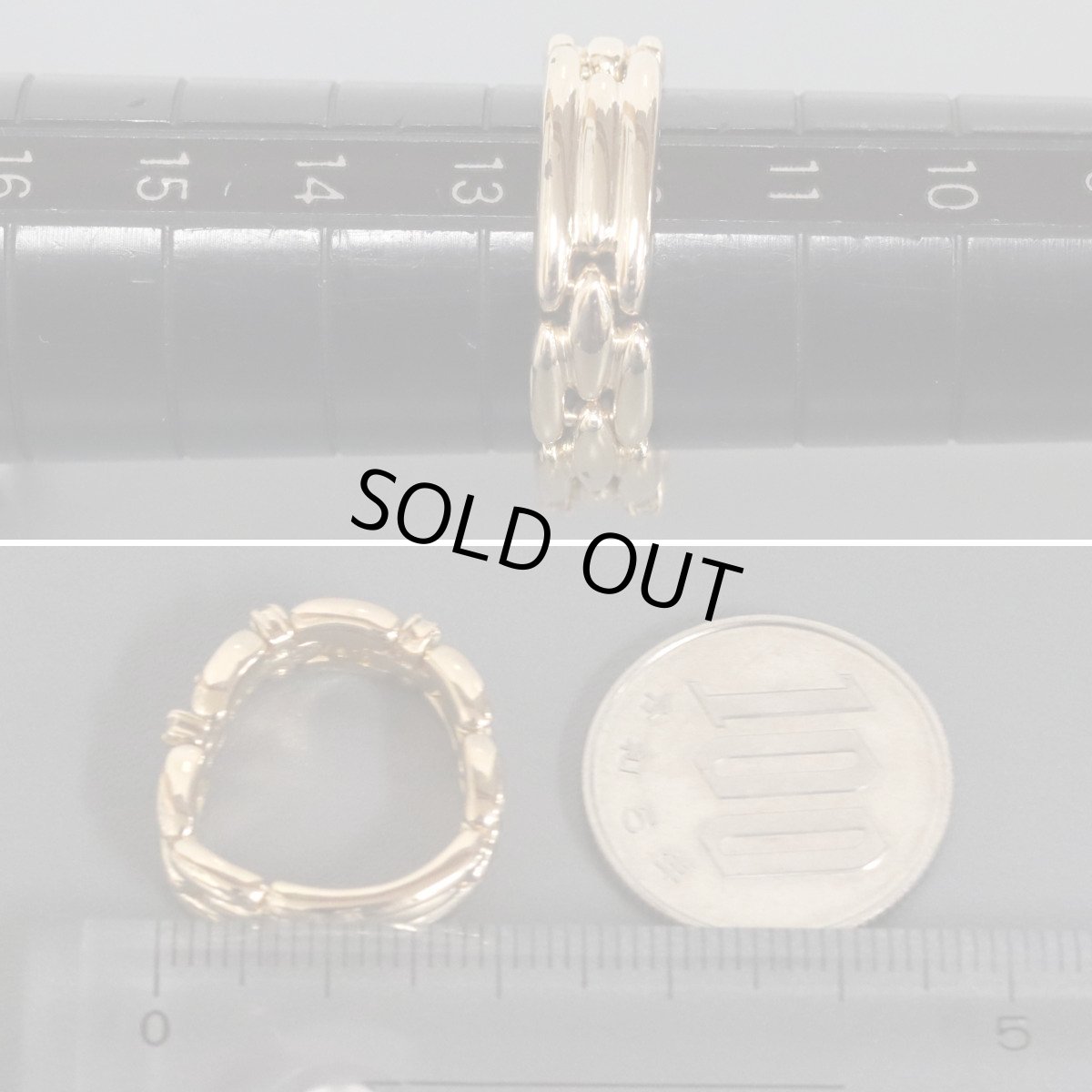 画像7: ヨンドシー K18ダイヤモンドリング 9.1g #12.5 (7)