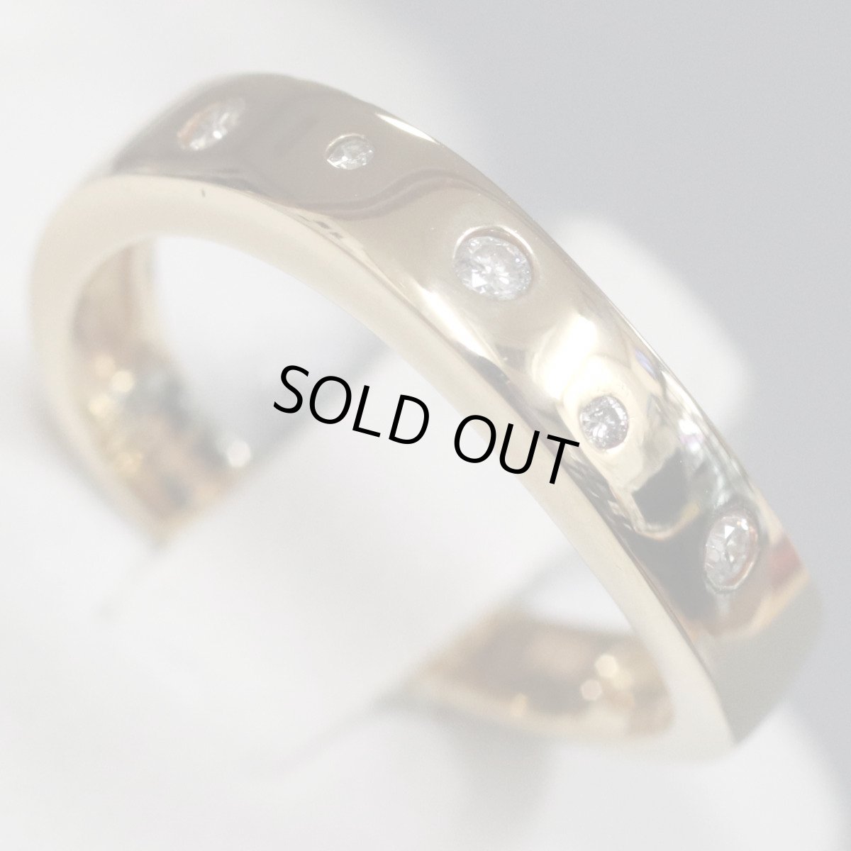 画像3: ヴァンドーム K18ダイヤモンドリング 3.5g #11.5 (3)