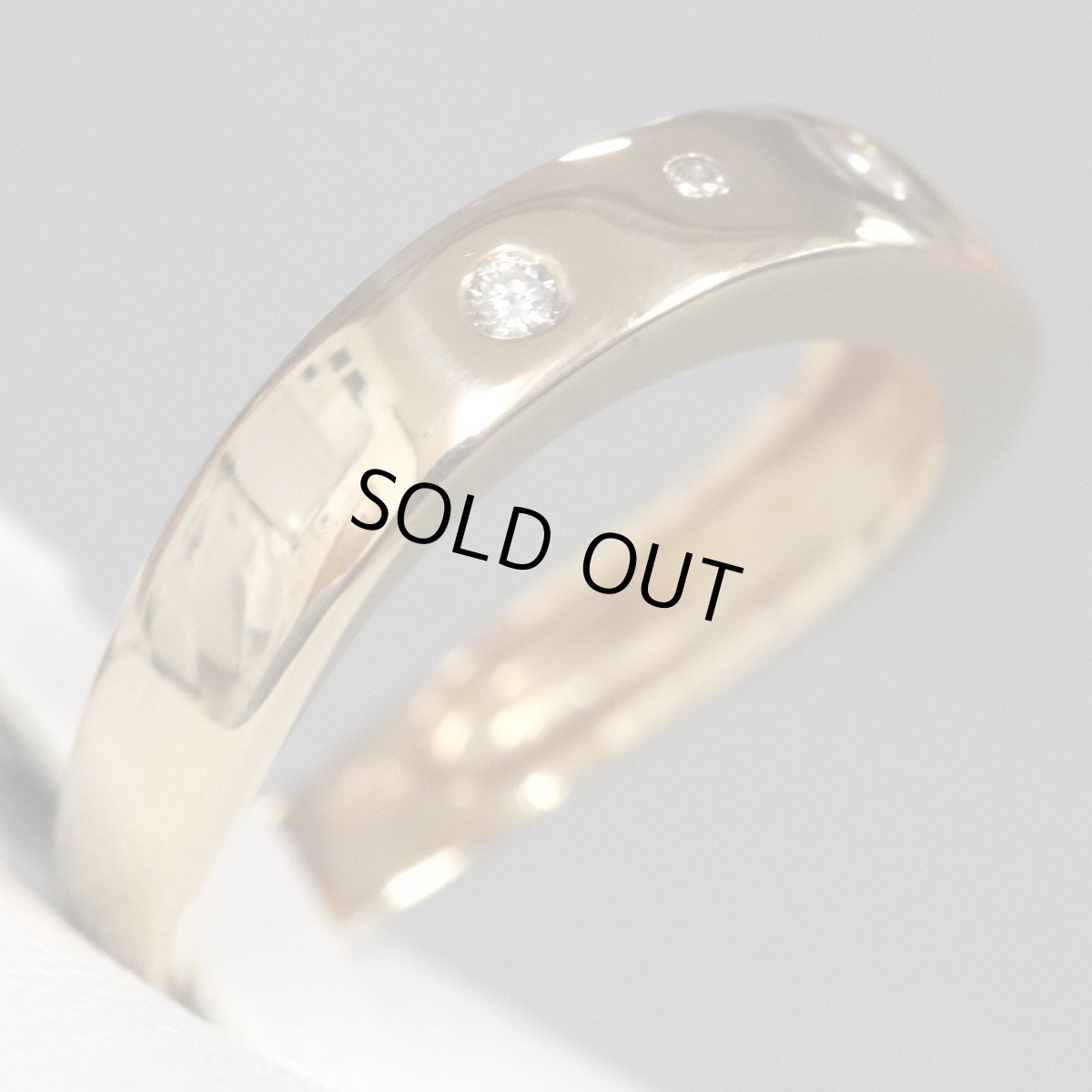 画像4: ヴァンドーム K18ダイヤモンドリング 3.5g #11.5 (4)