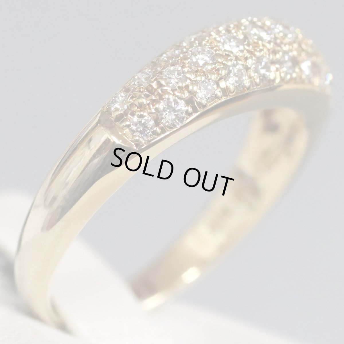 画像3: タサキ K18ダイヤモンドリング D0.43 4.0g #11 (3)