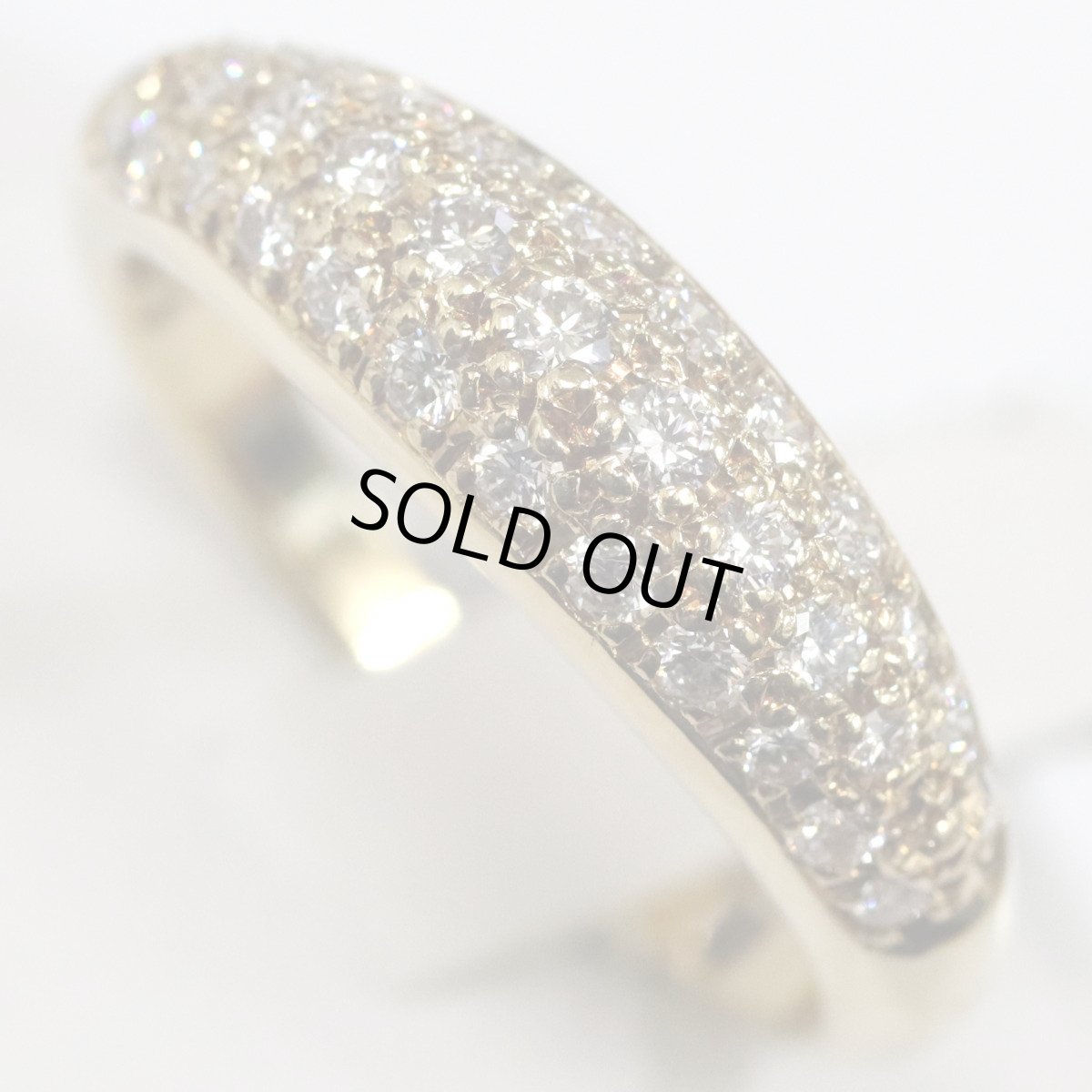 画像4: タサキ K18ダイヤモンドリング D0.43 4.0g #11 (4)